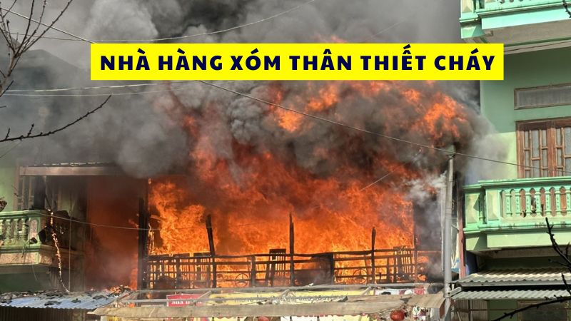 Những dự đoán trong giấc mơ cháy nhà hàng xóm Những dự đoán trong giấc mơ cháy nhà hàng xóm